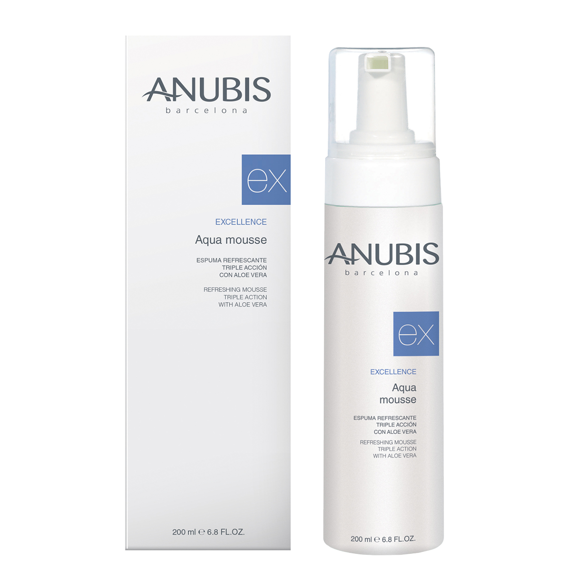 Excellence Aqua Mousse / Aqua Mousse mit Dreifachwirkung und Aloe Vera 200ml